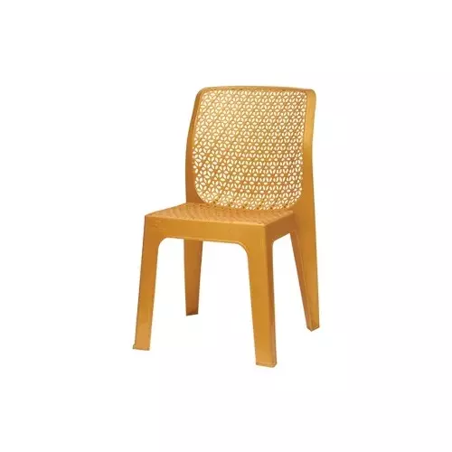 italica-oxy-series-plastic-armless-chair-gold-color-5205