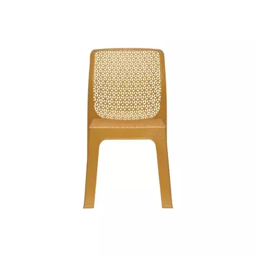 italica-oxy-series-plastic-armless-chair-gold-color-5205