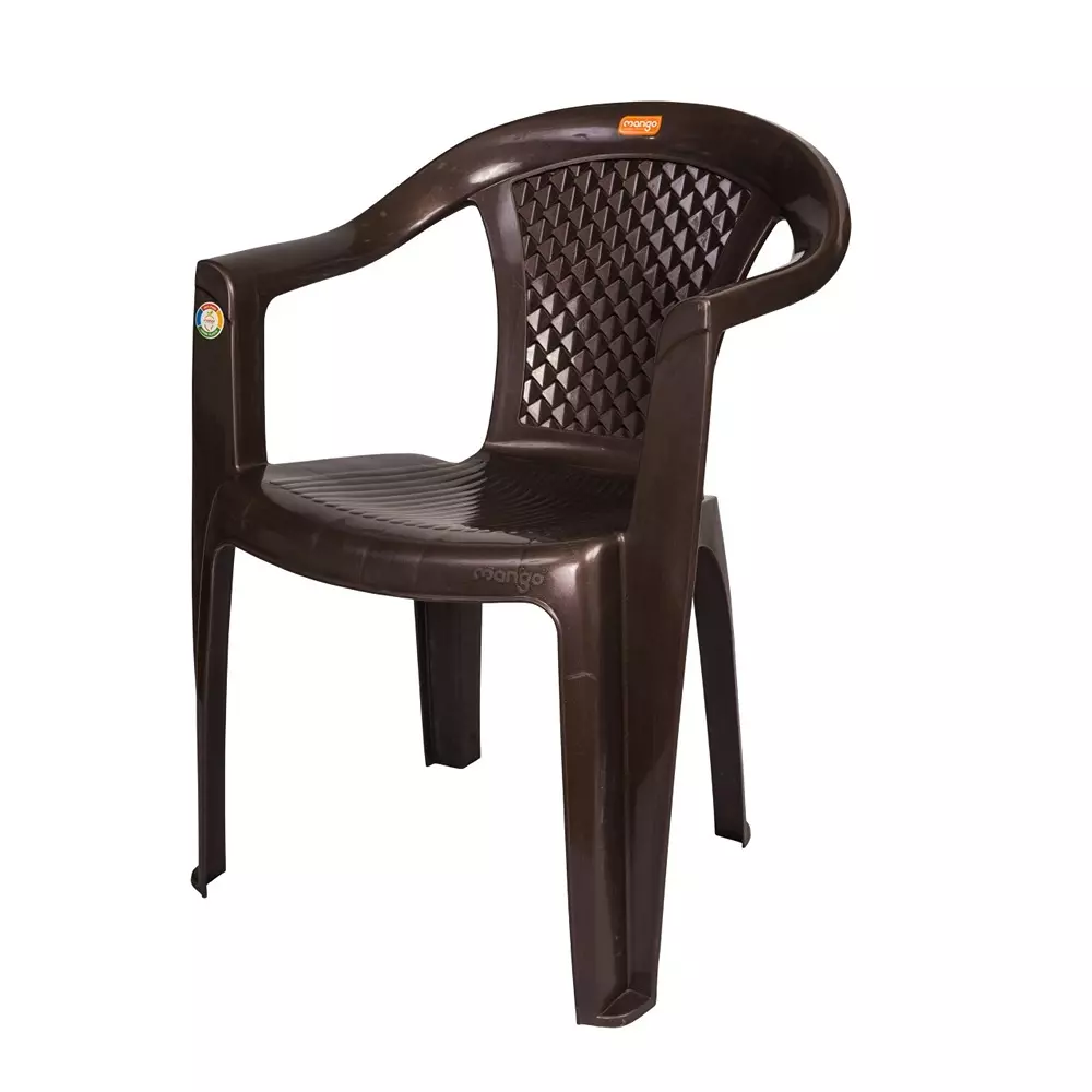 Mango Economy M 1009 Plastic Chair with Armrest 558.8x558.8x787.4 mm