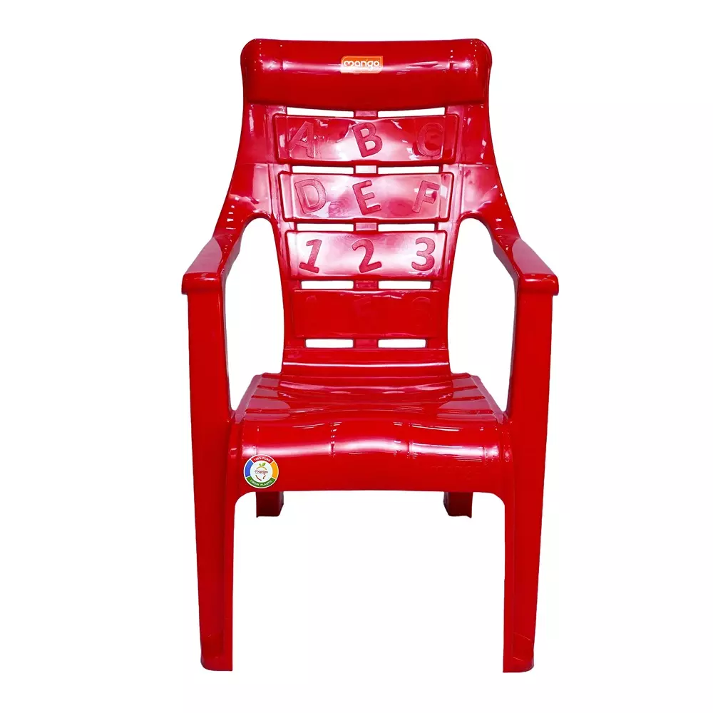 Mango ABCD Baby Chair with Armrest Polypropylene Plastic 457.2x381x584.2 mm Mystic Red