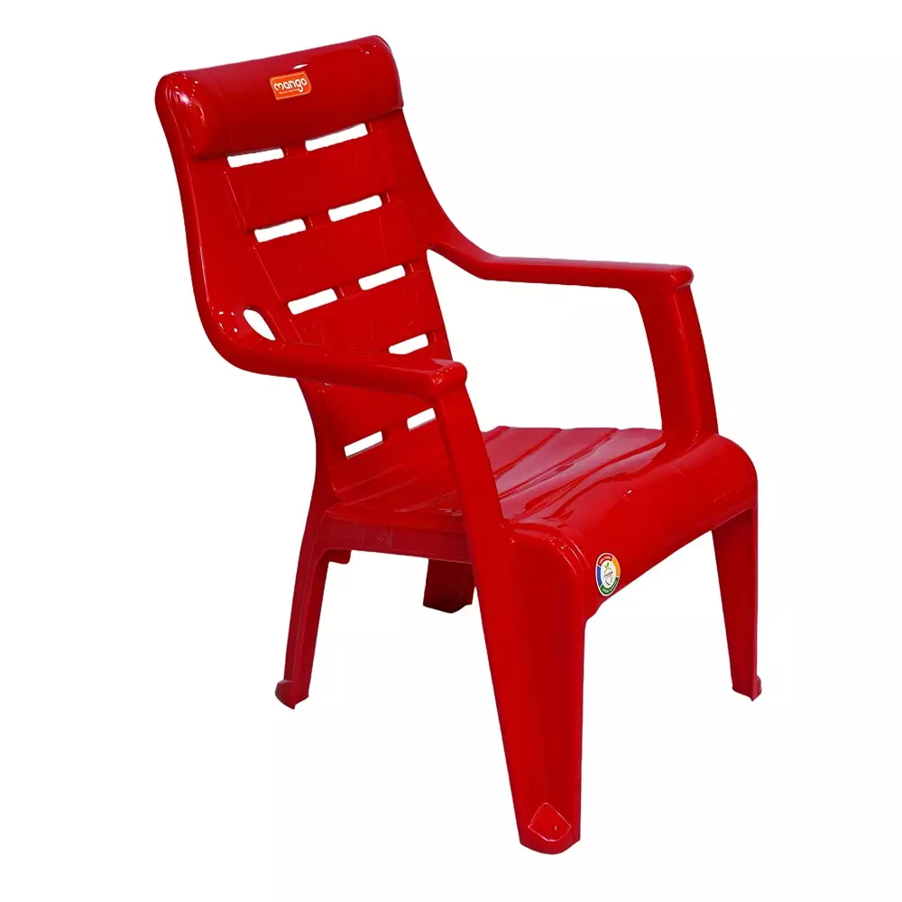 Mango ABCD Baby Chair with Armrest Polypropylene Plastic 457.2x381x584.2 mm Mystic Red
