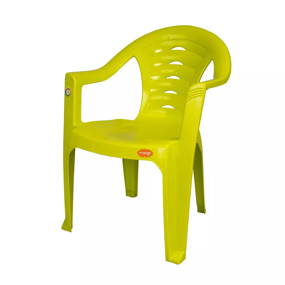 Mango Economy M 1061 Plastic Chair with Armrest 558.8x558.8x787.4 mm, Citrus Green