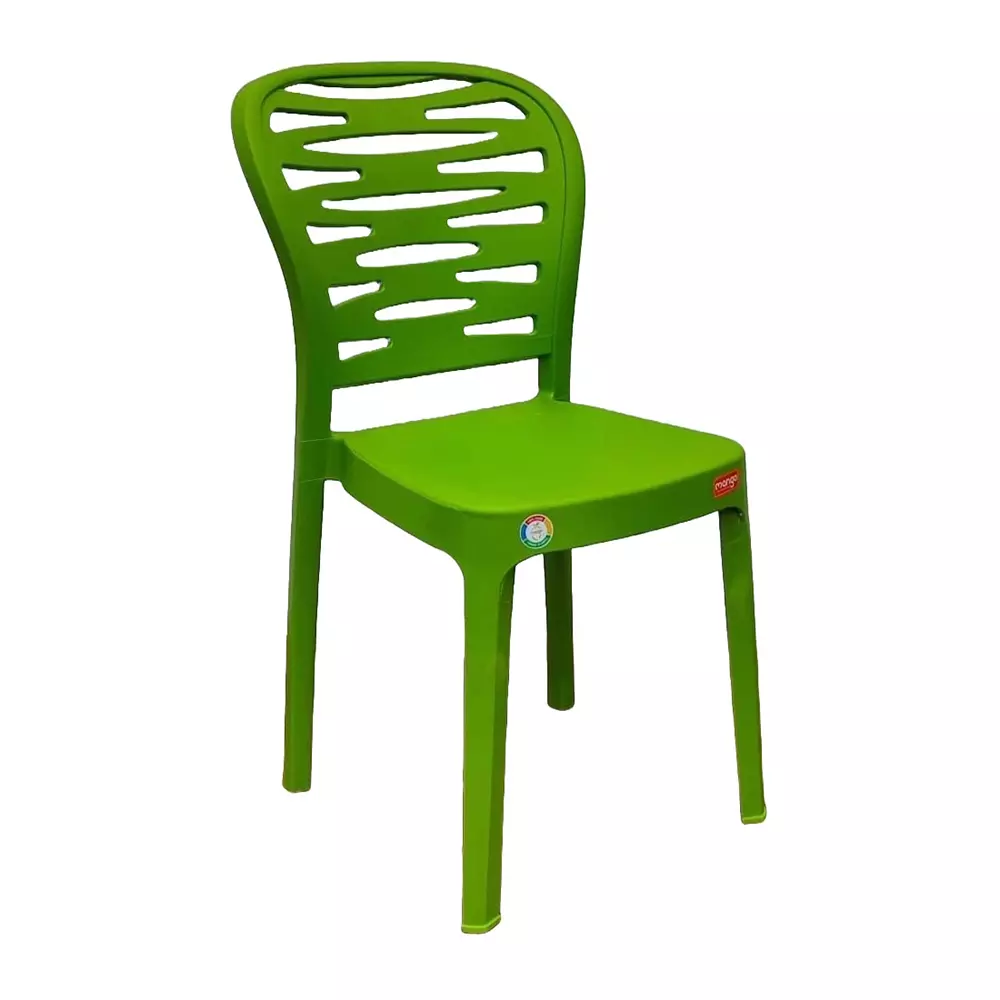 Mango SUSHI Armless Chair 558.8x381x838.2 mm Lush Green for Indoors & Outdoors