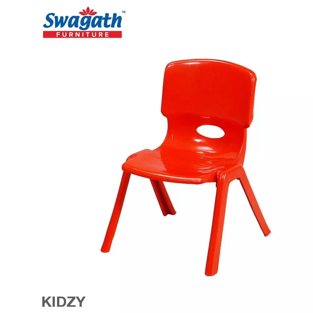 swagath-comfortable-kids-plastic-chair-withot-armrest-red-color-kidzy-pack-of-2-pcs
