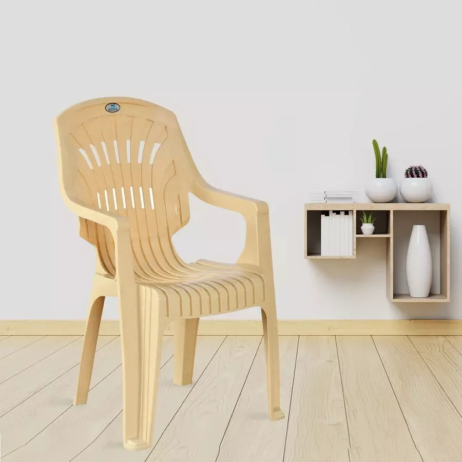 nilkamal-premium-plastic-armrest-chair-125-kg-weight-capacity-marble-beige-color