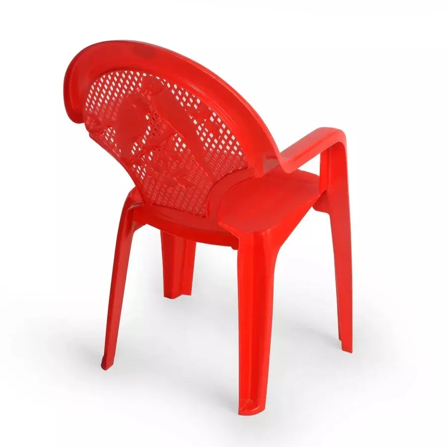 nilkamal-plastic-kids-armrest-chair-bright-red-color