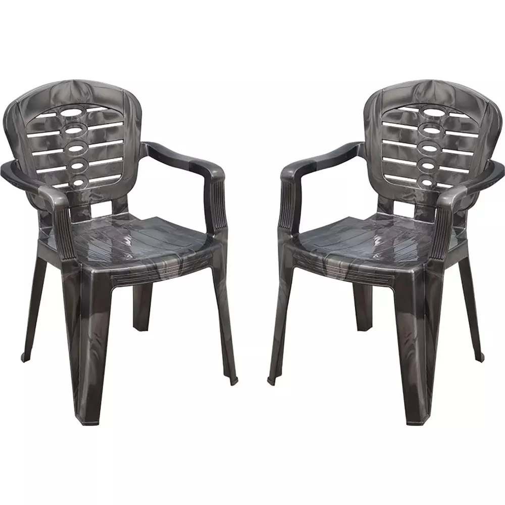 swagath-plastic-chair-with-arm-rest-silver-black-matte-finish-100-kg-load-capacity-high-back-for-indoor-outdoor-use-sw-1502