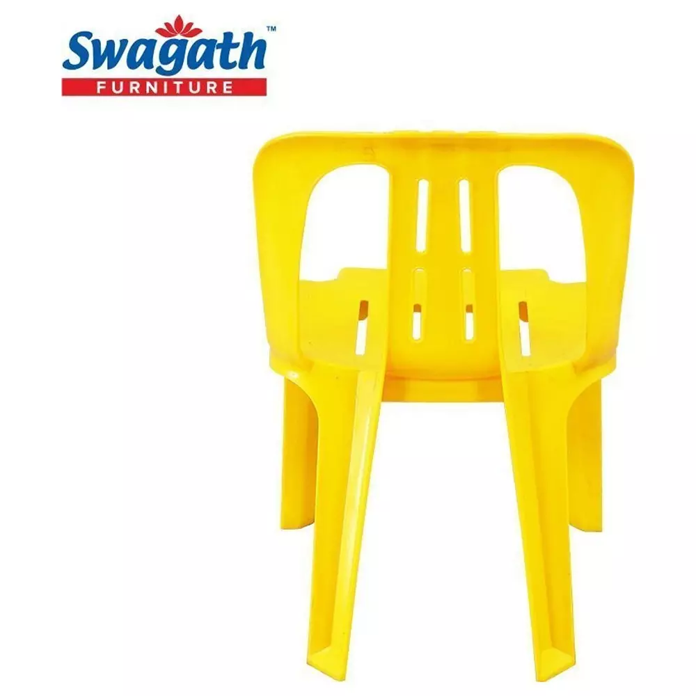 swagath-kids-chair-junior-series-without-arm-rest-pp-polypropylene-material-100-kg-load-capacity-pre-assembled-type-yellow-color-nova-yl-2-pack-of-2-pcs