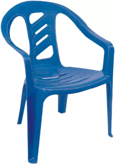 Supreme Jolly Plastic Kids Chair, Blue