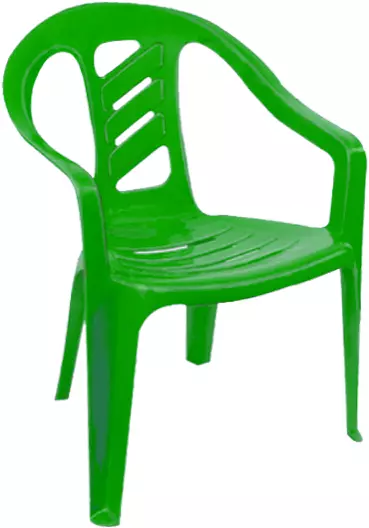 Supreme Jolly Plastic Kids Chair, Green