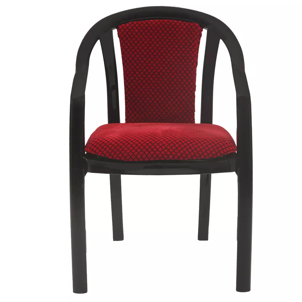 Supreme Ornate Premium Chair - Black and Red