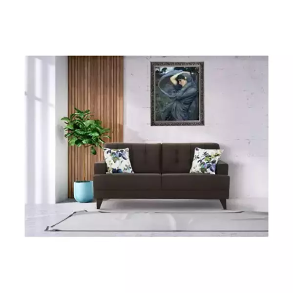 Urban Living Columbus 3 Seater Sofa Brown