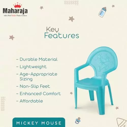 maharaja-portable-kids-study-chair-with-arm-rest-pearl-green-plastic-medium-back-style-for-home-school-garden-office-mickey_green-pk6-pack-of-6-pcs