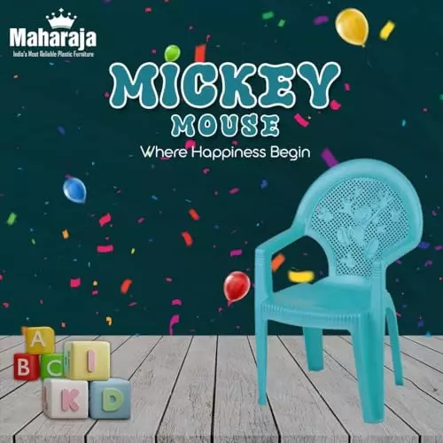 maharaja-portable-kids-study-chair-with-arm-rest-pearl-green-plastic-medium-back-style-for-home-school-garden-office-mickey_green-pk4-pack-of-4-pcs