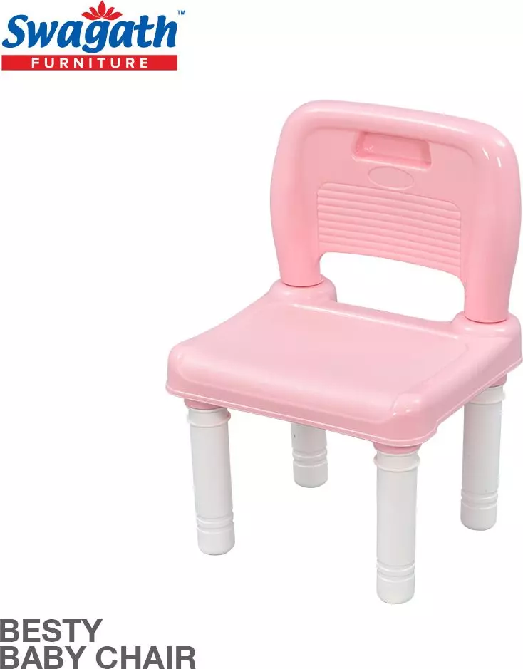 swagath-besty-baby-study-chair-plastic-glossy-finish-20-kg-load-capacity-pink-for-home-school-use-besty