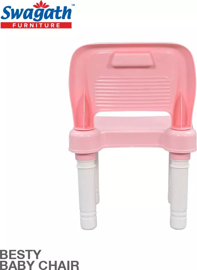 swagath-besty-baby-study-chair-plastic-glossy-finish-20-kg-load-capacity-pink-for-home-school-use-besty