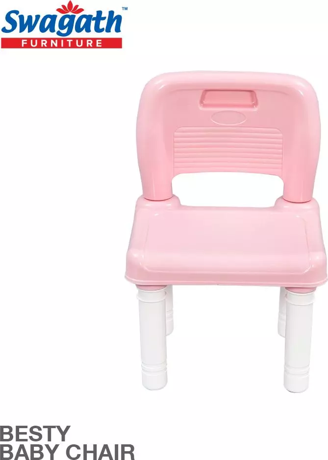swagath-besty-baby-study-chair-plastic-glossy-finish-20-kg-load-capacity-pink-for-home-school-use-besty