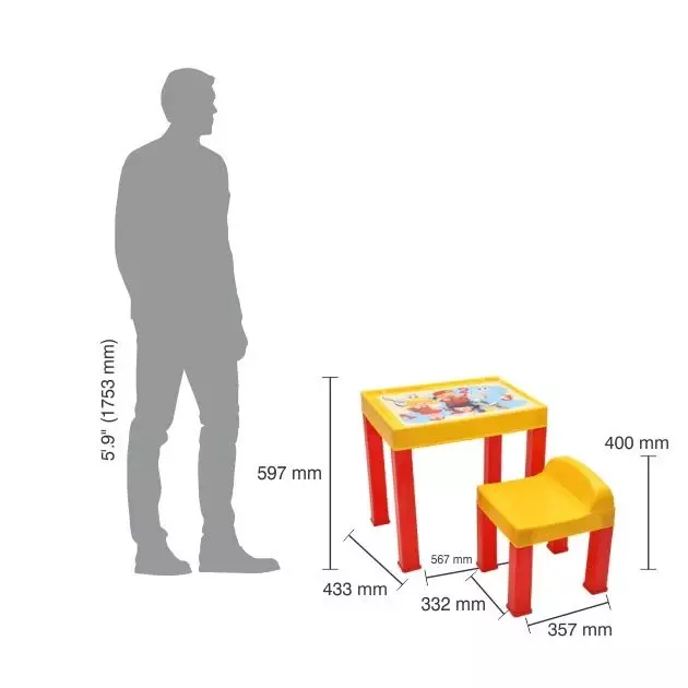 italica-kids-study-set-yellow-red-color-5229-each-1-set