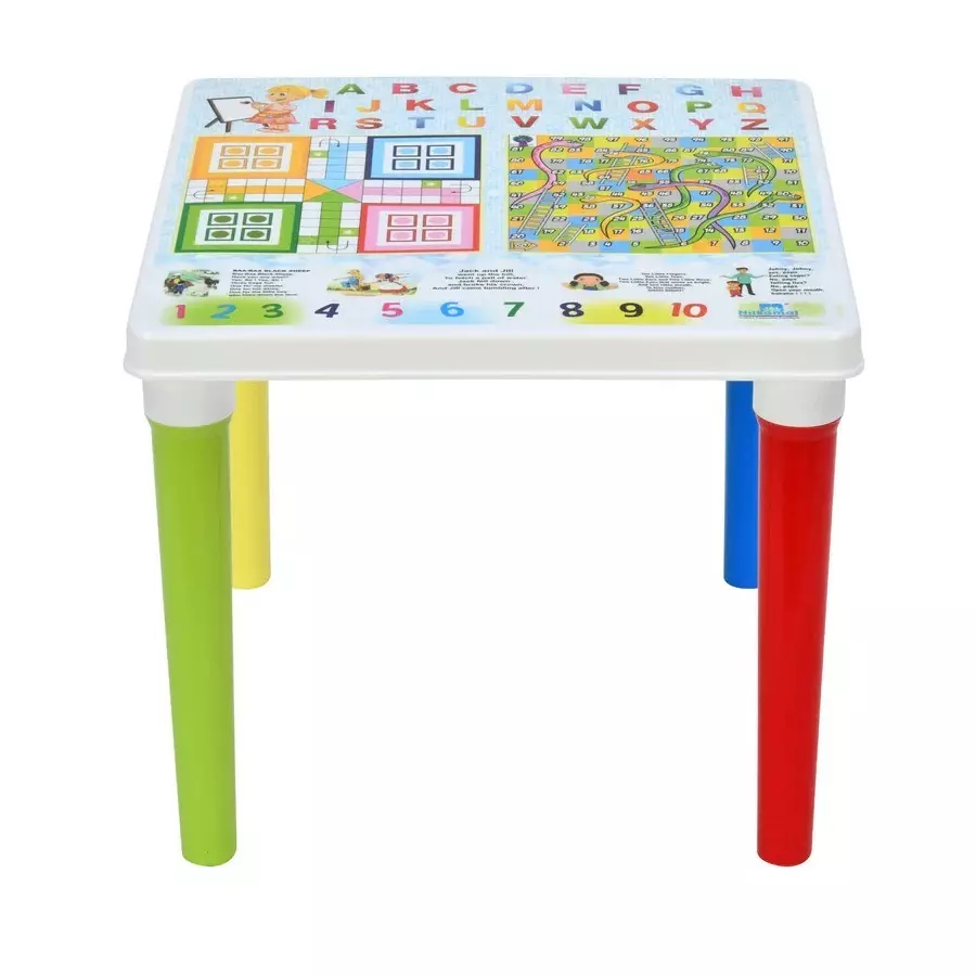 nilkamal-genius-plastic-ludo-table-milky-white-color