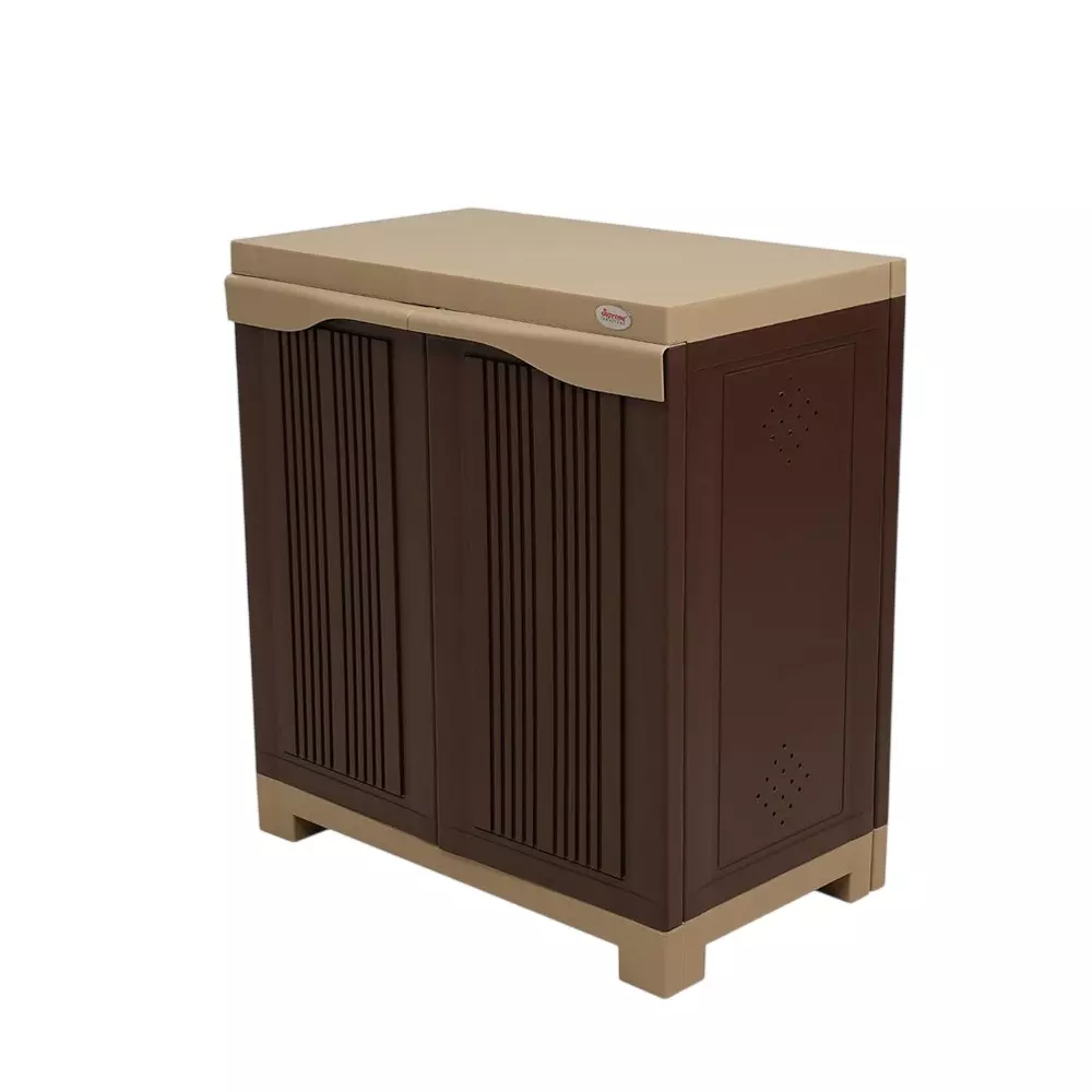 SUPREME Shoe Rack Plastic Globus Brown No. of Shelves 3, ASPEN SR1