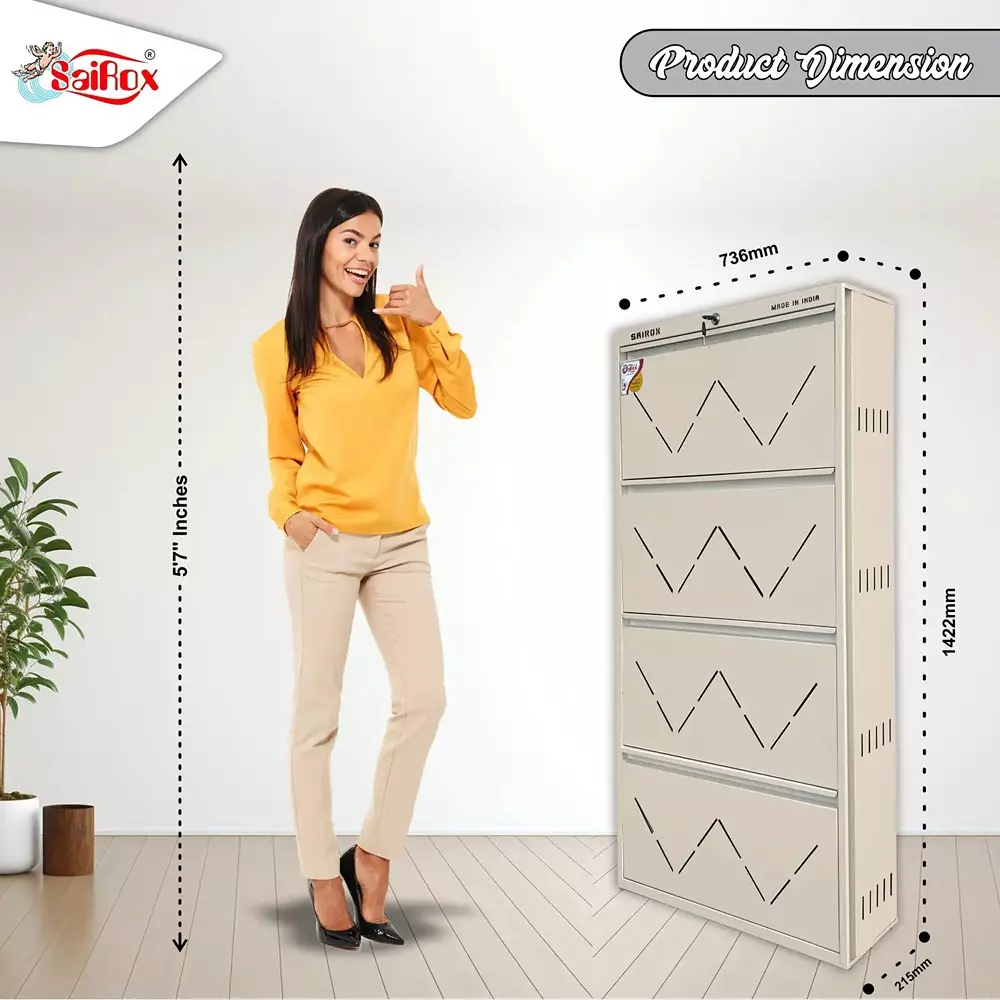 sairox-shoe-rack-metal-beige-4-shelves-4-ducts-29x85x56-inch-size-sxsr001