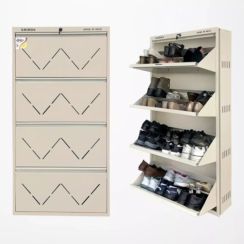 sairox-shoe-rack-metal-beige-4-shelves-4-ducts-29x85x56-inch-size-sxsr001