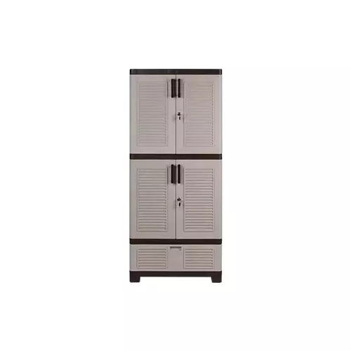italica-4-feet-12192-cm-drawer-plastic-shoe-rack-brown-and-almond-color-sr-5514dr