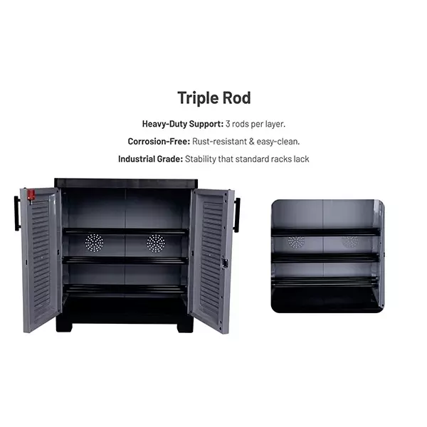 italica-2-feet-6096-cm-plastic-shoe-rack-black-and-silver-grey-color-sr-5512