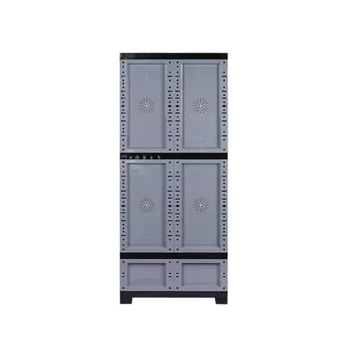 italica-4-feet-12192-cm-drawer-plastic-shoe-rack-black-and-silver-grey-color-sr-5514dr