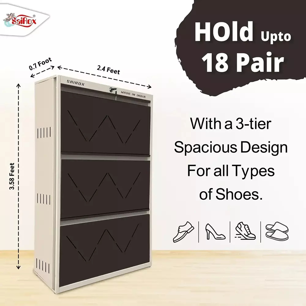 sairox-shoe-rack-metal-brown-3-shelves-6-ducts-29x85x43-inch-size-sxsr002