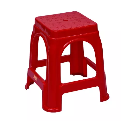 Mango KREMLIN Plastic Stool 304.8x381x482.6 mm Mystic Red
