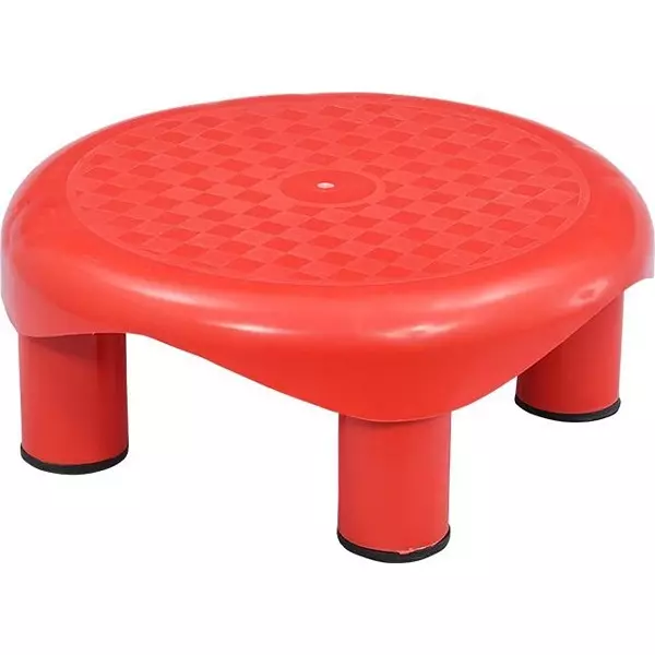 swagath-plastic-stool-red-color-for-bathroom-ps-02-series-pack-of-2-pcs