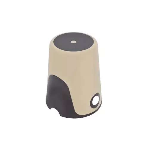 Italica Flip Multi-Purpose Plastic Stool Brown & P. Beige Color, 6003
