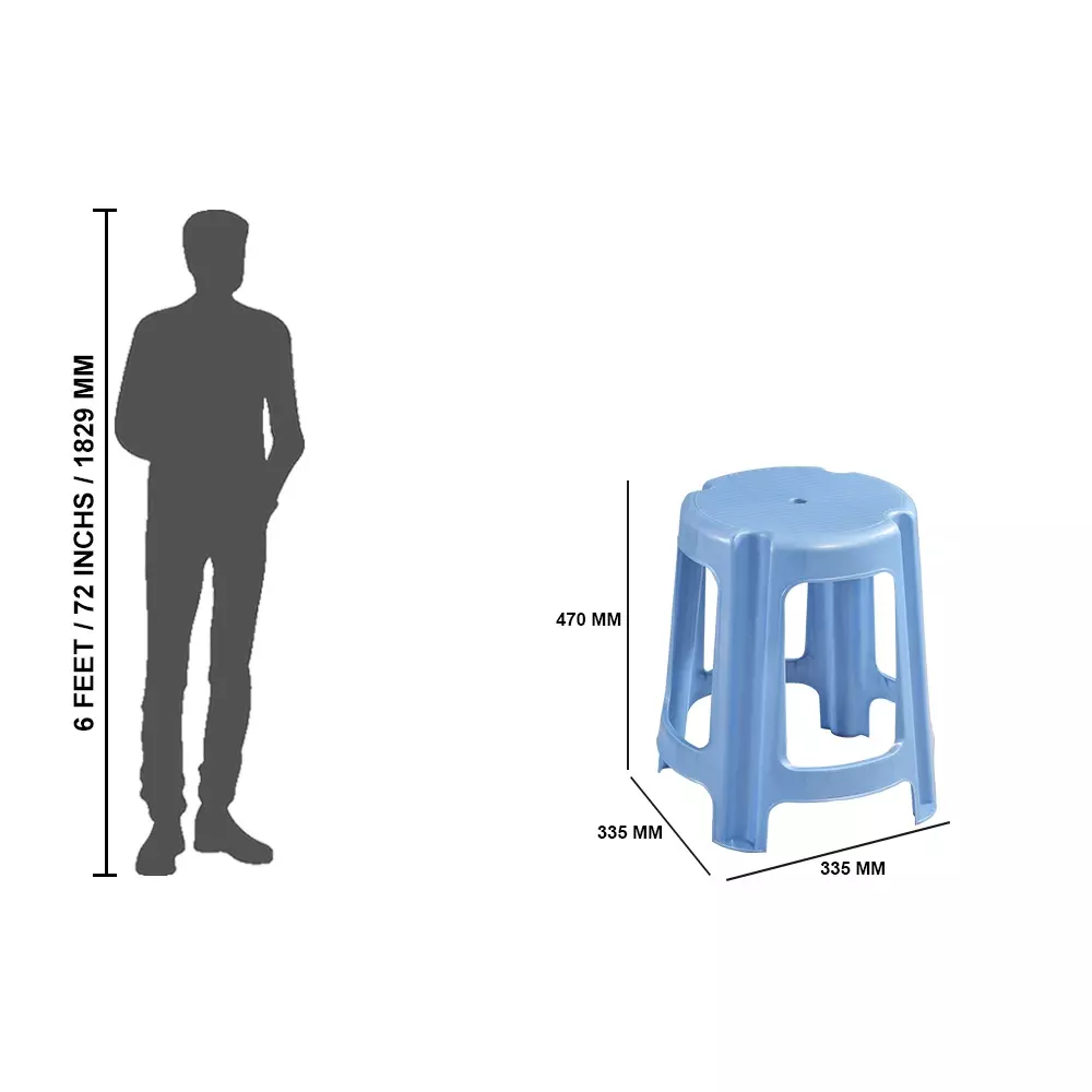 swagath-blue-plastic-round-stool-for-indoor-outdoor-cafeteria-set-of-4