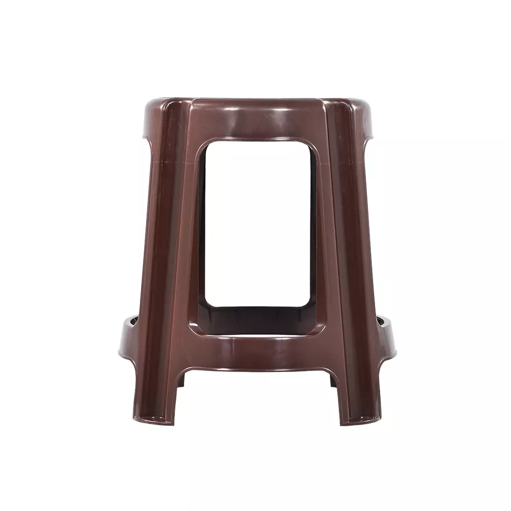 swagath-dark-brown-plastic-round-stool-for-indoor-outdoor-cafeteria-set-of-4