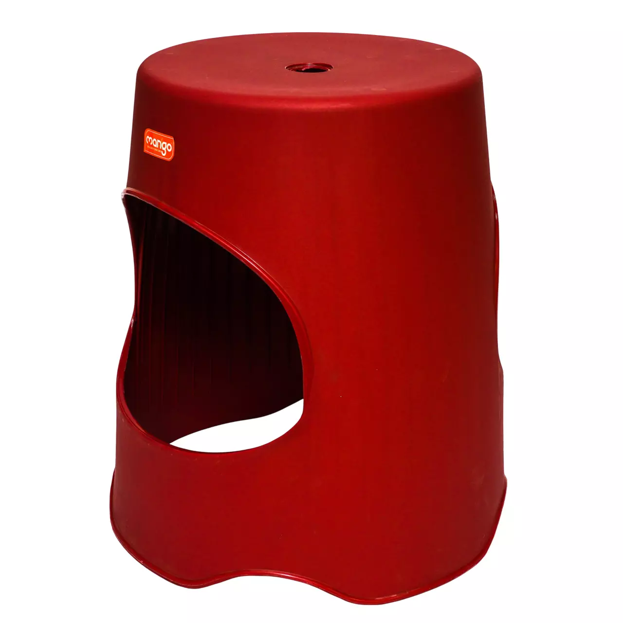 Mango NAPOLEAN Plastic Stool 458x310x310 mm Red