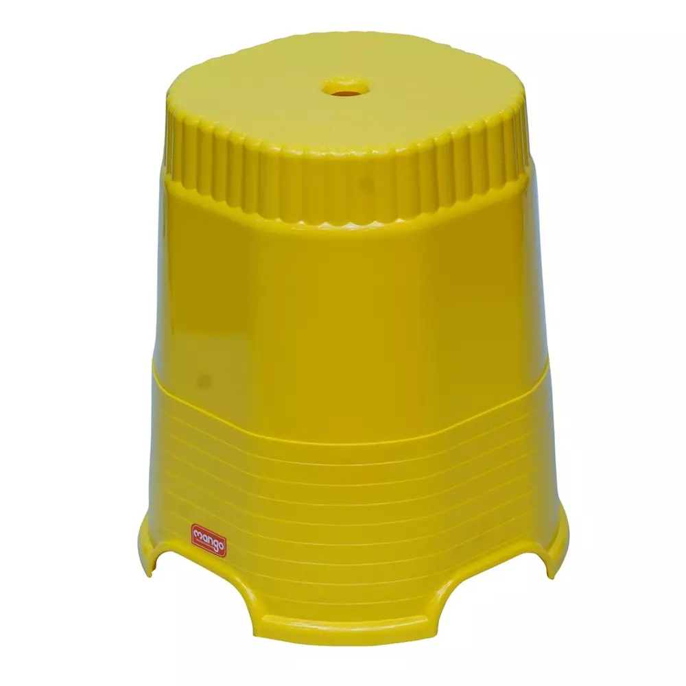 Mango CUBE 18 Plastic Stool 304.8x381x457.2 mm Mango Yellow