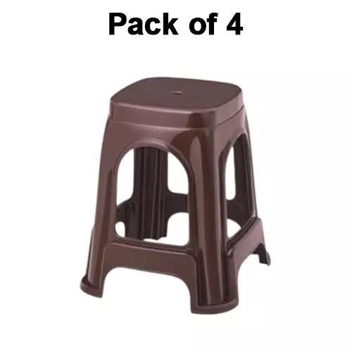 maharaja-stackable-stool-with-modern-design-brown-polypropylene-for-home-school-garden-office-jupiter_brown-pk4-pack-of-4-pcs
