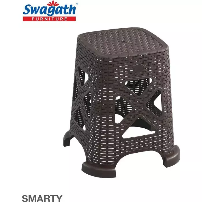 swagath-plastic-sitting-stool-saddle-brown-color-for-kitchen-bathroom-and-houeshold-work-smarty