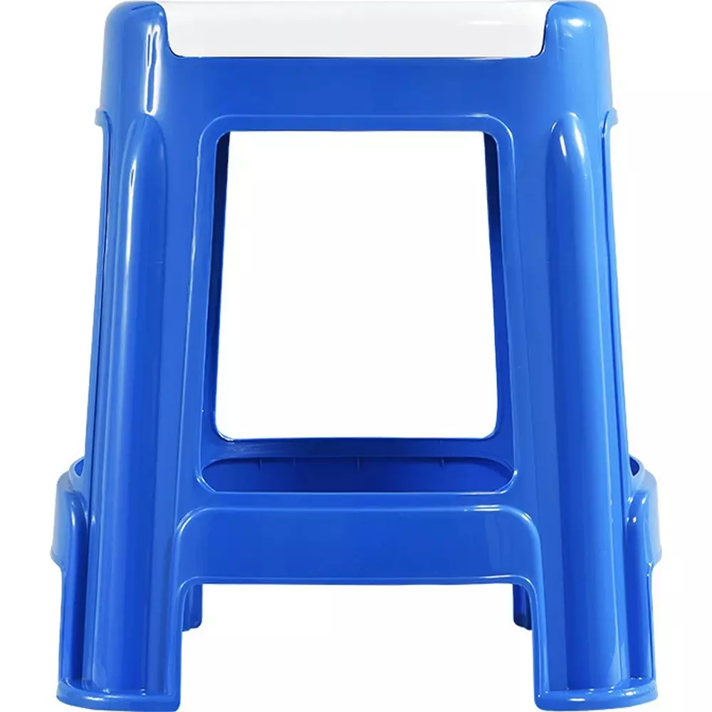 swagath-stool-plastic-45x295x295-cm-12-kg-white-seat-with-blue-body-pre-assembled-for-cafeteria-kitchen-houeshold-work-and-outdoor-use-pack-of-2-pcs
