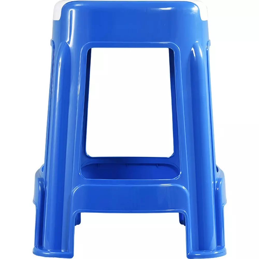 swagath-stool-plastic-45x295x295-cm-12-kg-white-seat-with-blue-body-pre-assembled-for-cafeteria-kitchen-houeshold-work-and-outdoor-use-pack-of-2-pcs