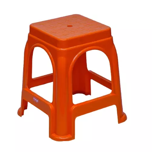 Mango KREMLIN Plastic Stool 304.8x381x482.6 mm Mango Orange