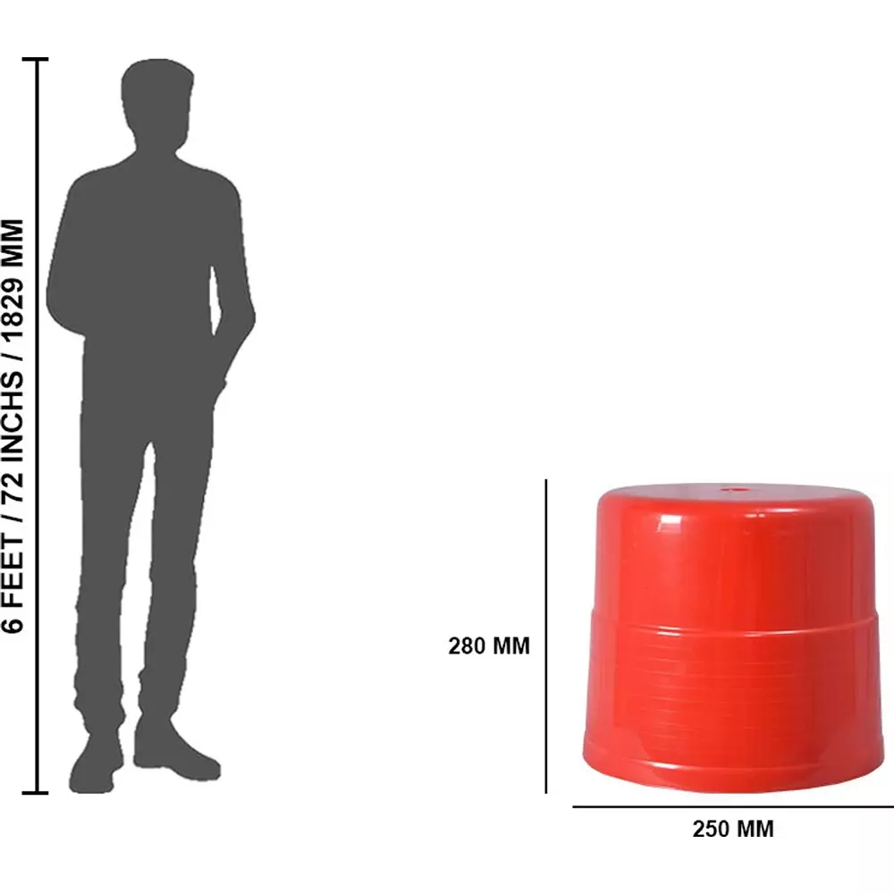 swagath-plastic-stool-round-shape-red-74-kg-load-capacity-for-indoor-outdoor-use-ps-04-pack-of-4-pcs