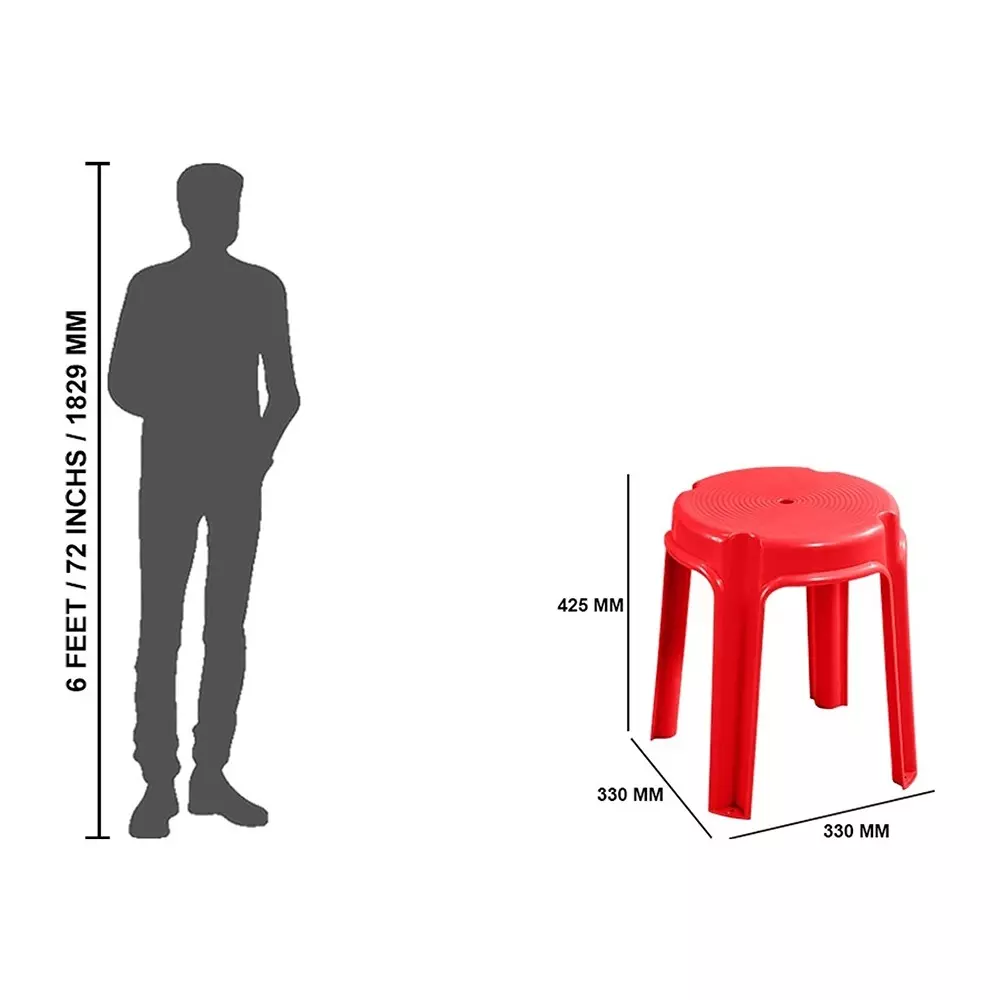 swagath-plastic-stool-round-shape-80-kg-maximum-load-capacity-red-color-pack-of-2-pcs-stl-01-br-2