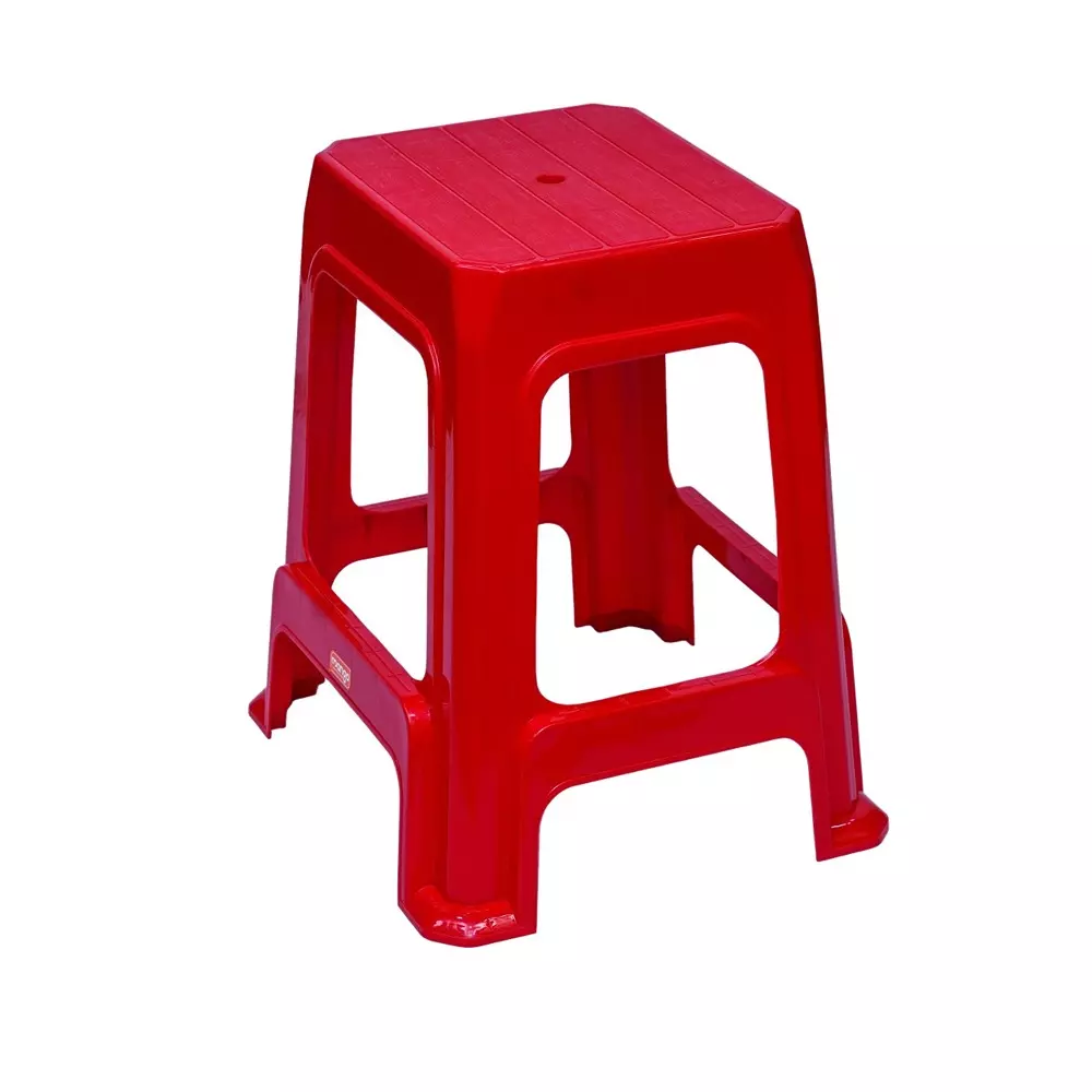 Mango SULTAN Plastic Stool 304.8x381x558.8 mm Mystic Red