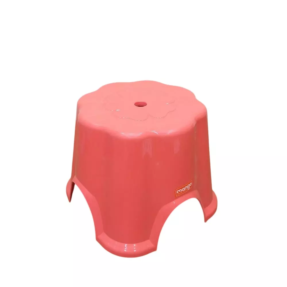 Mango ALFA Plastic Stool 266x240x240 mm Dark Peach