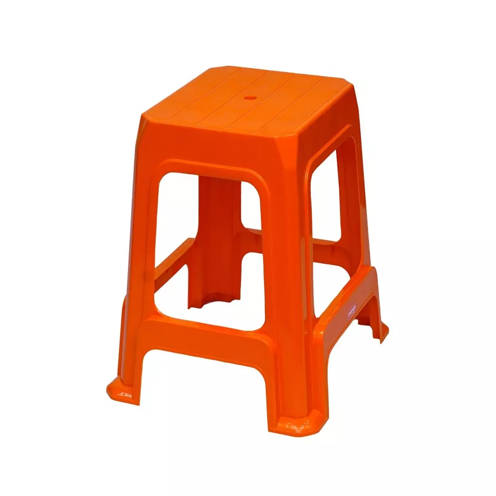 Mango SULTAN Plastic Stool 304.8x381x558.8 mm Mango Orange