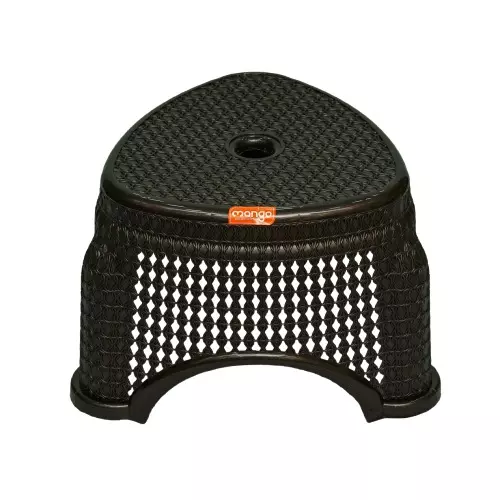 Mango TANGO Plastic Stool 304.8x381x279.4 mm Weather Brown