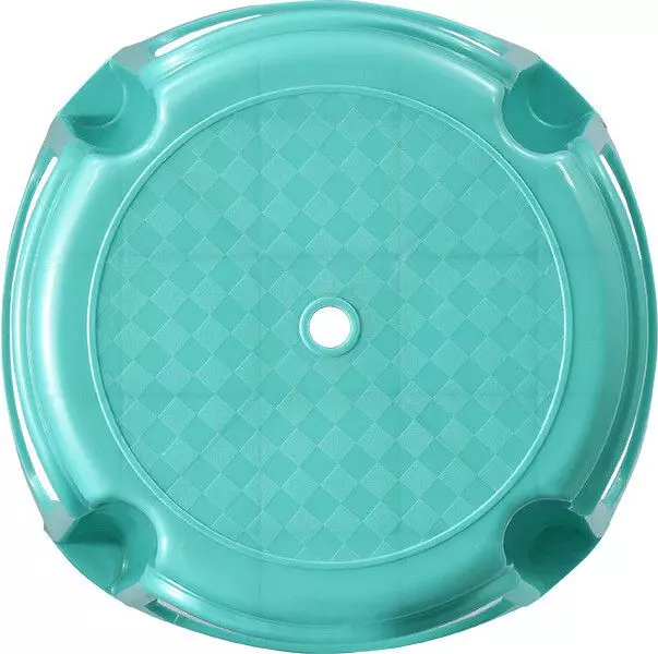 swagath-bathroom-stool-round-shape-4-legs-plastic-glossy-finish-80-kg-load-capacity-green-for-bathroom-use-ps-03