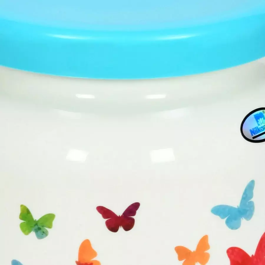 nilkamal-stl-plastic-stool-butterfly-cream-sea-blue-color
